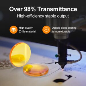 Alternative view of BlueTimes CO2 Laser Focus Lens US CVD ZnSe Φ12mm