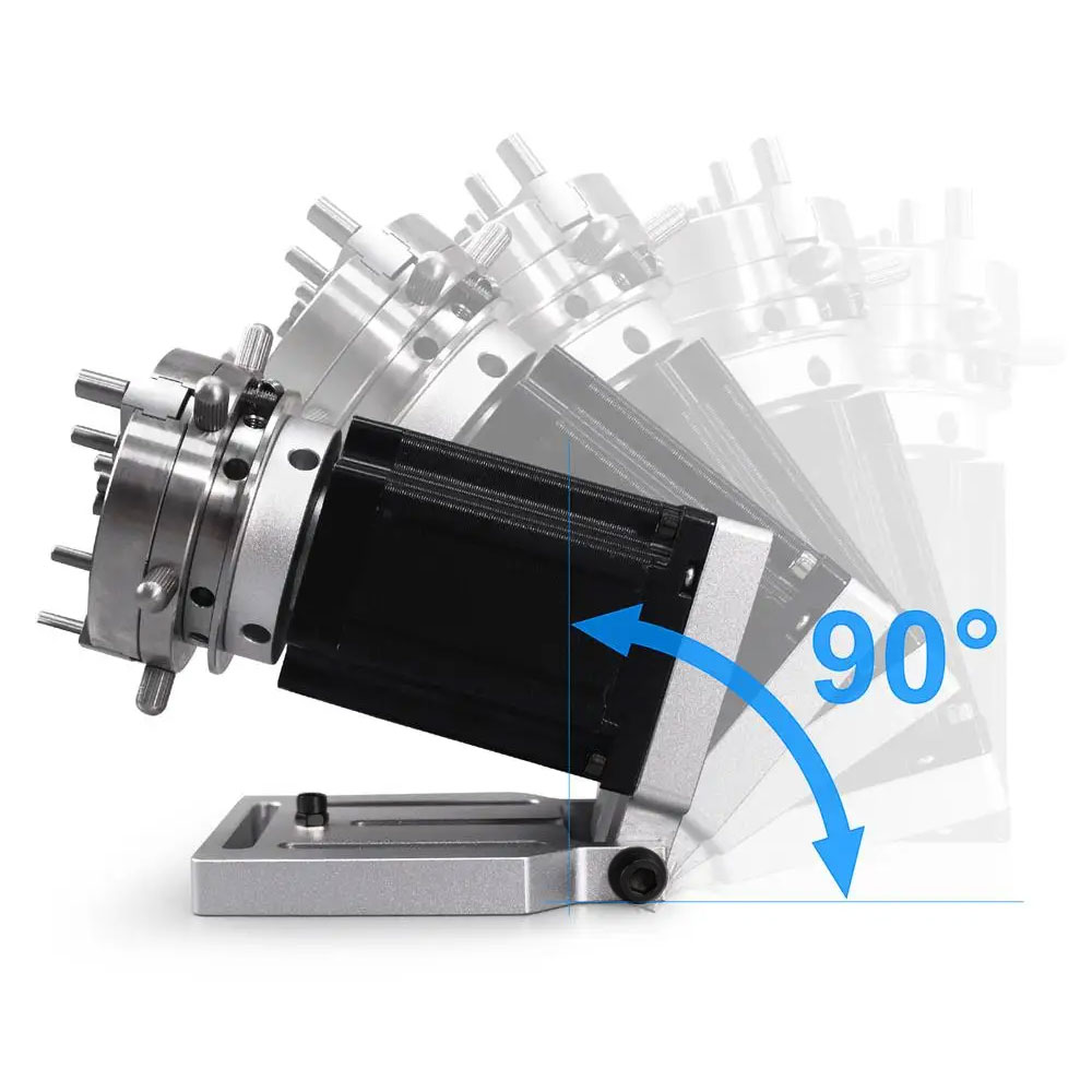 BlueTimes D69 60-step motor spring-mounted rotation fixture for rings and bracelets - Image 4