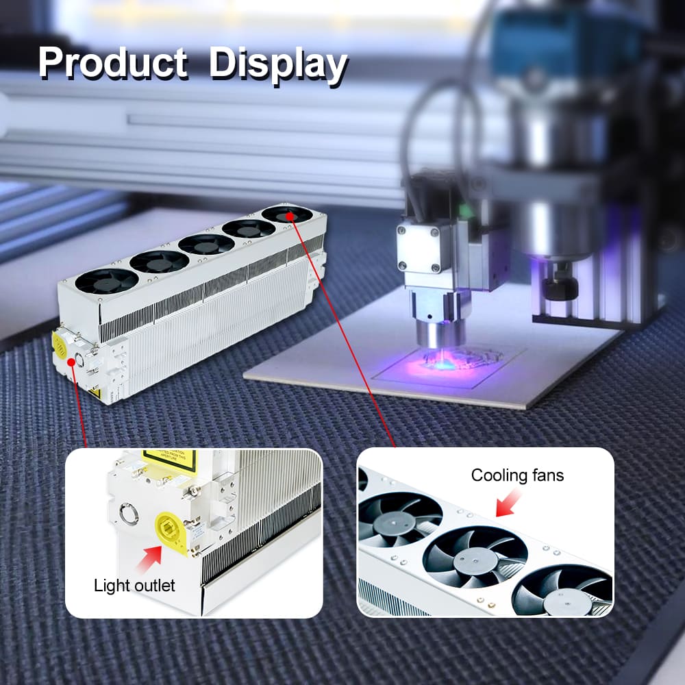 Buy BlueTimes CO2 RF Lasers 50W High-Power Long-Lasting Laser for Laser Marking & Engraving Machines - Image 3