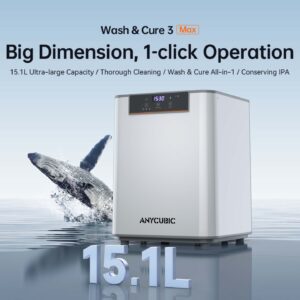 Alternative view of Buy Anycubic Wash & Cure 3 Max – Industrial-Grade Resin Post-Processing Station